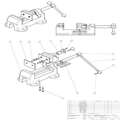 Autocad 2D Drafting Model 2