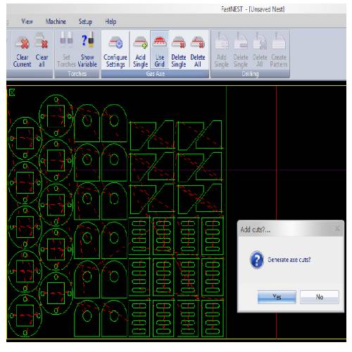 Nesting Profile Cutting 1