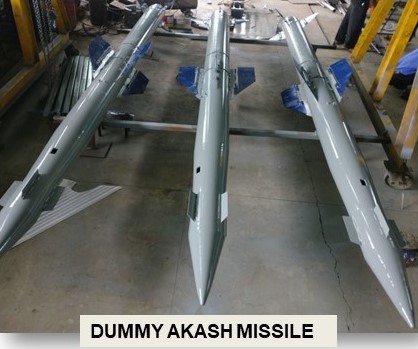Dummy Akash Missile